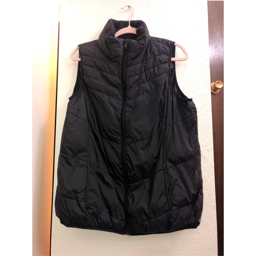 Black Puffer Vest | XXL